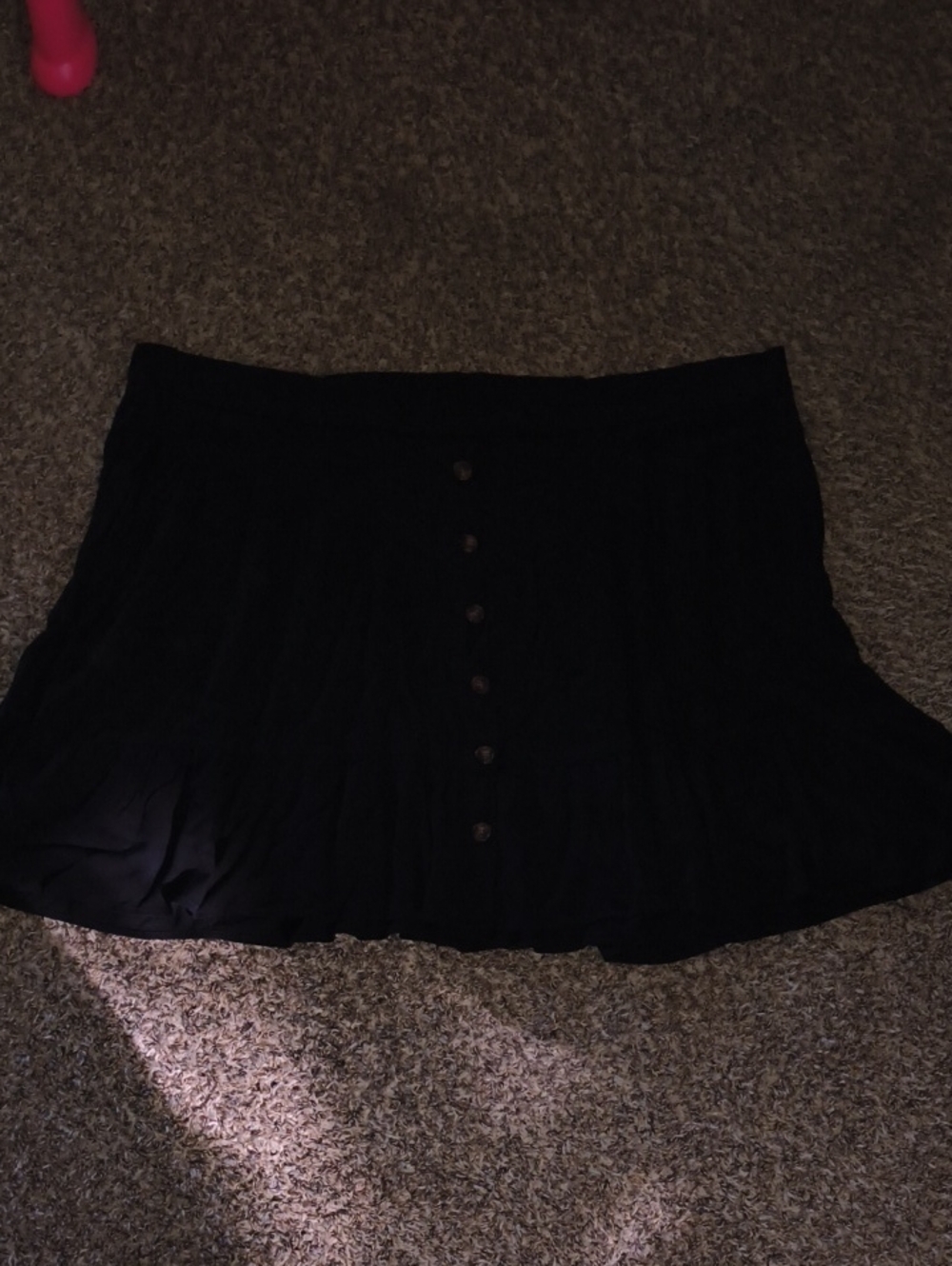 torrid Black Button-Front Circle Skirt
